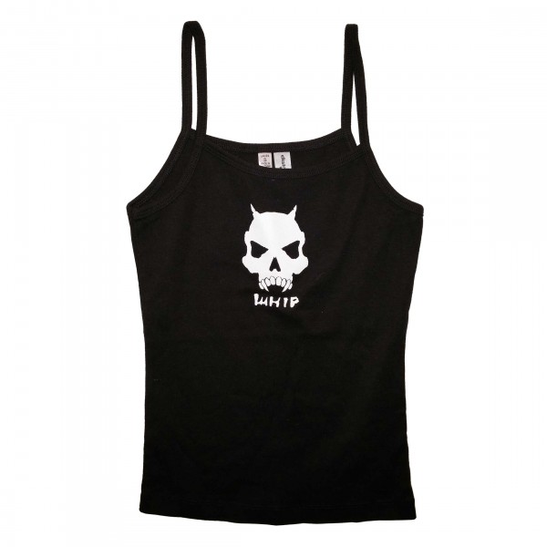 Whip Skull Womens Babydoll Tank Top