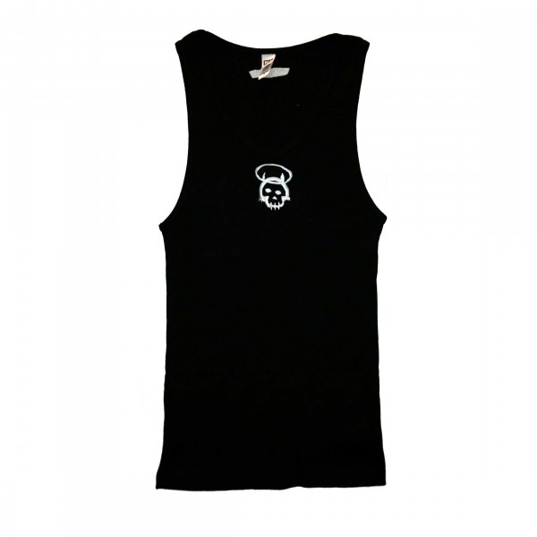 Whip Skull Devil Womens Tank-Top